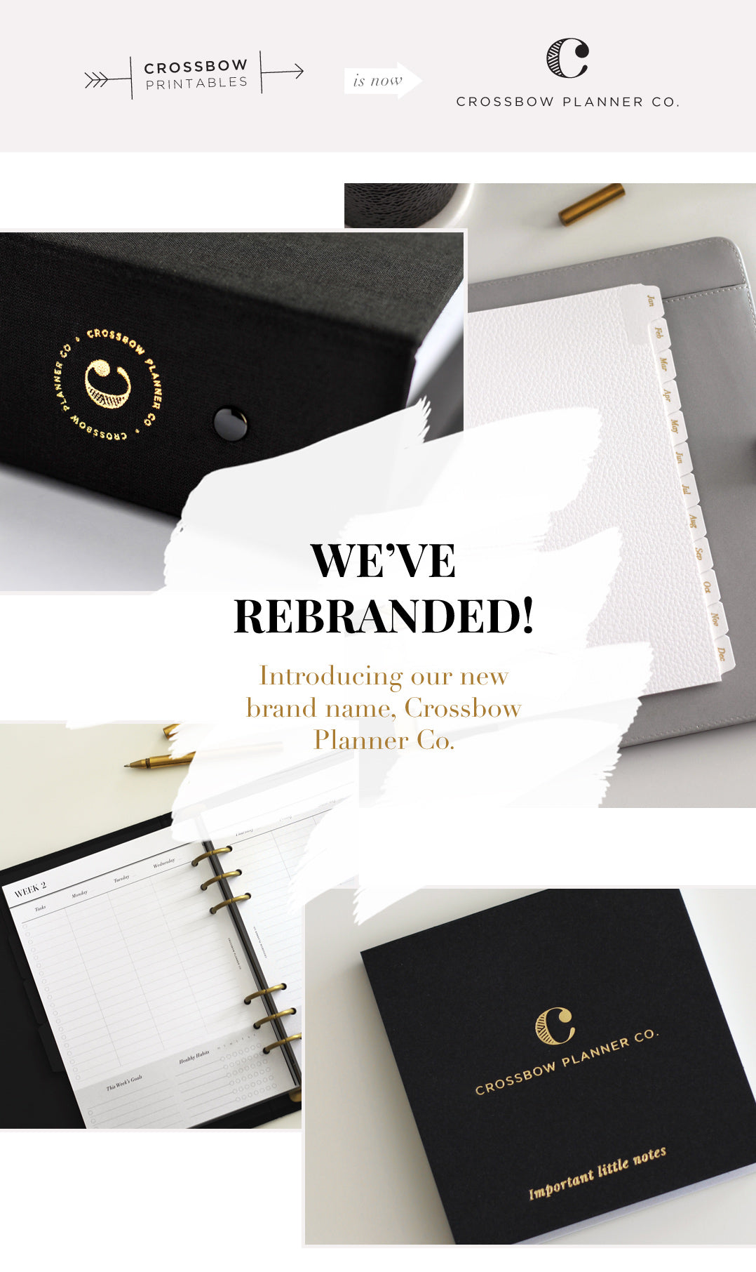 crossbow printables rebrand