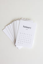 2024 monthly planner cards