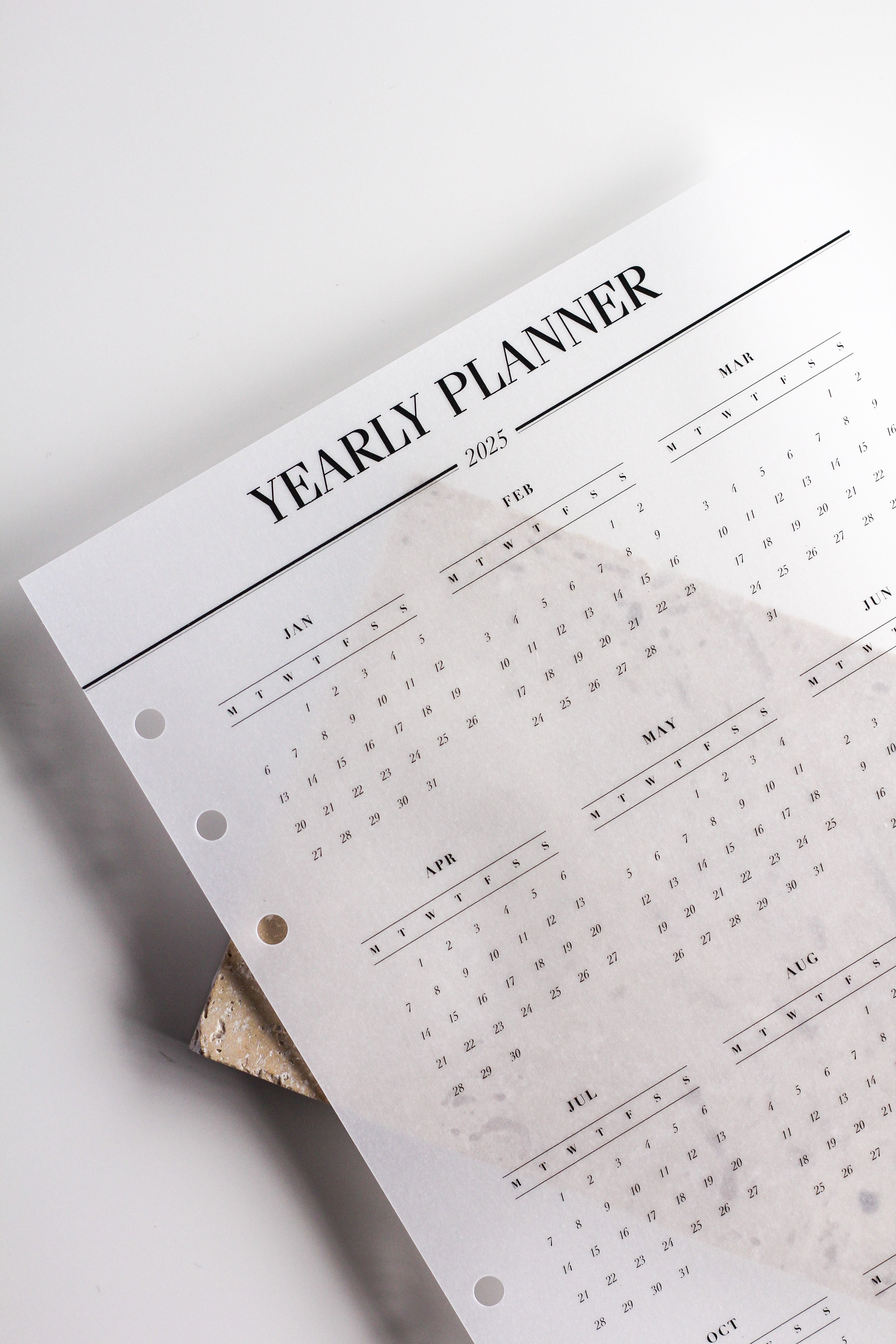 2025 planner inserts