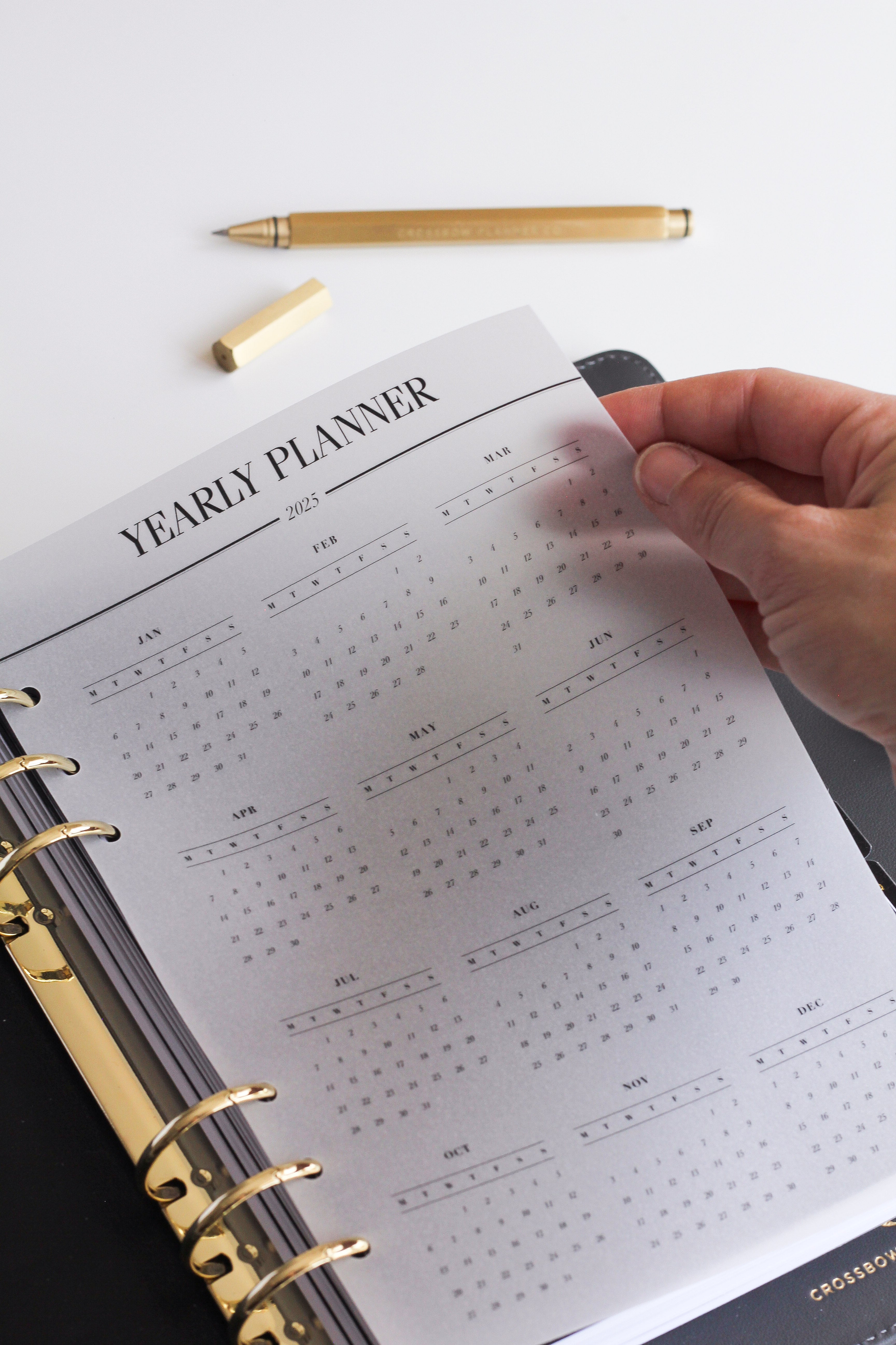 2025 year at a glance dashboard