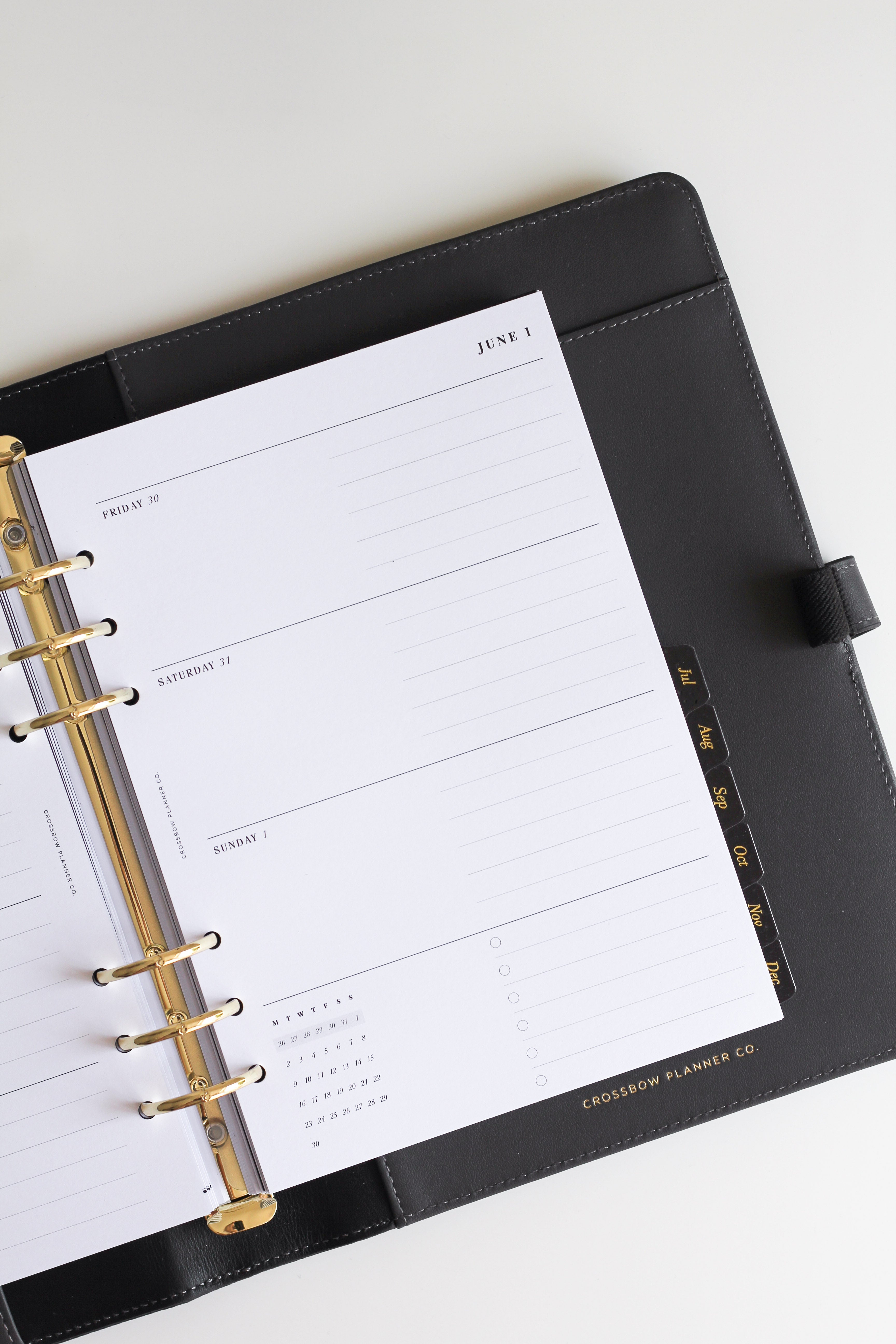 2026 filofax weekly refills