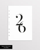 2026 weekly planner pages a5