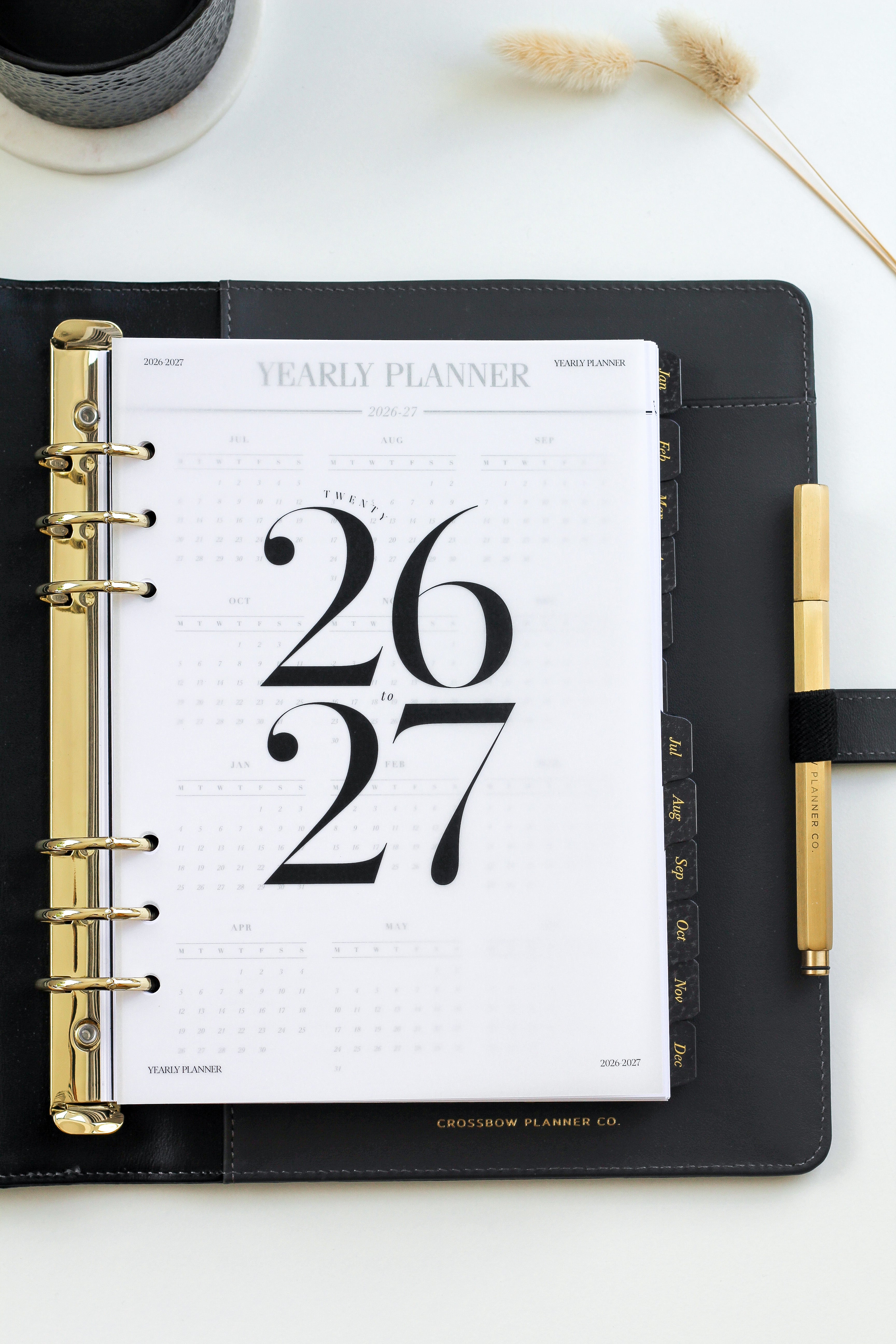 mid year planner refill a5