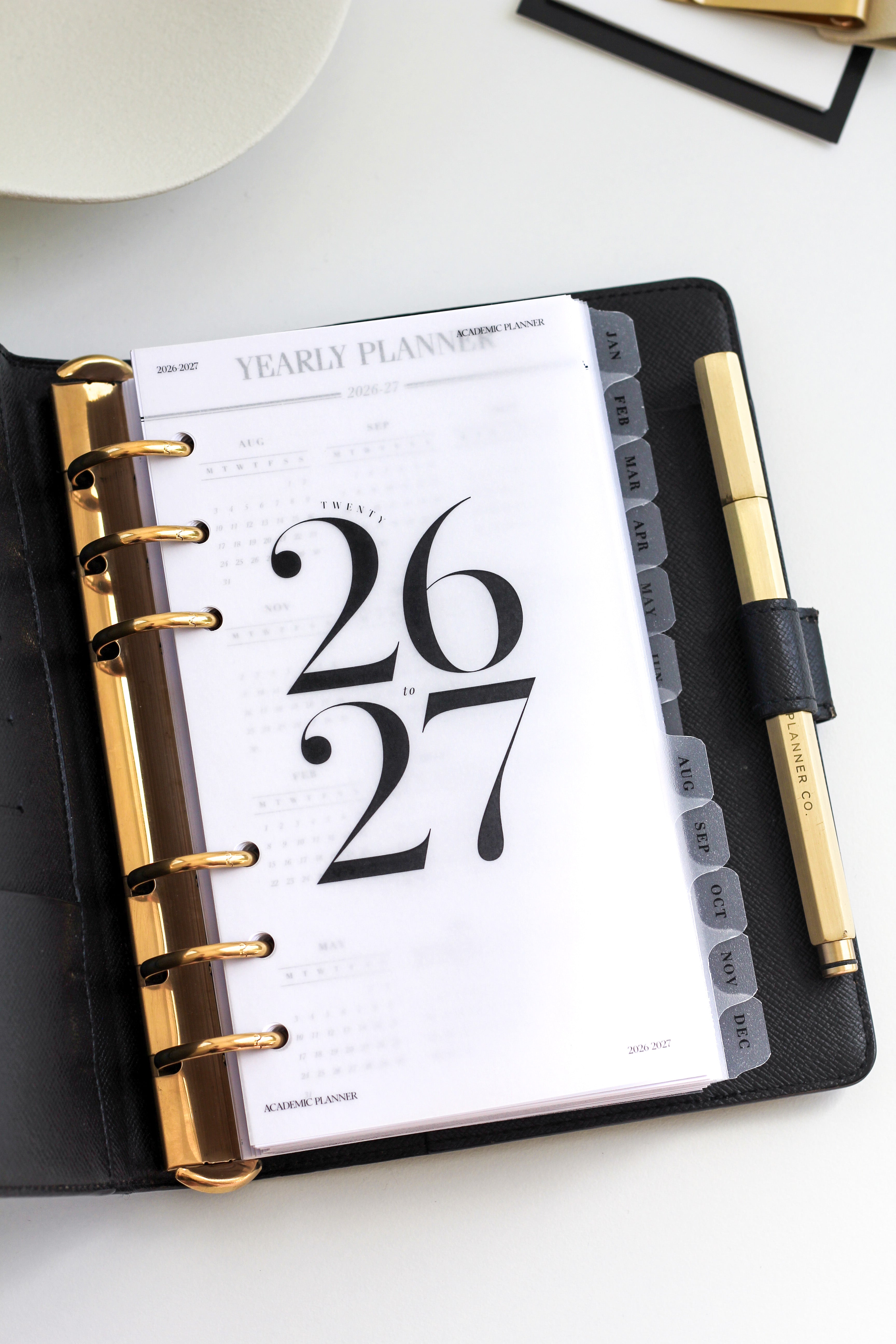 academic planner inserts