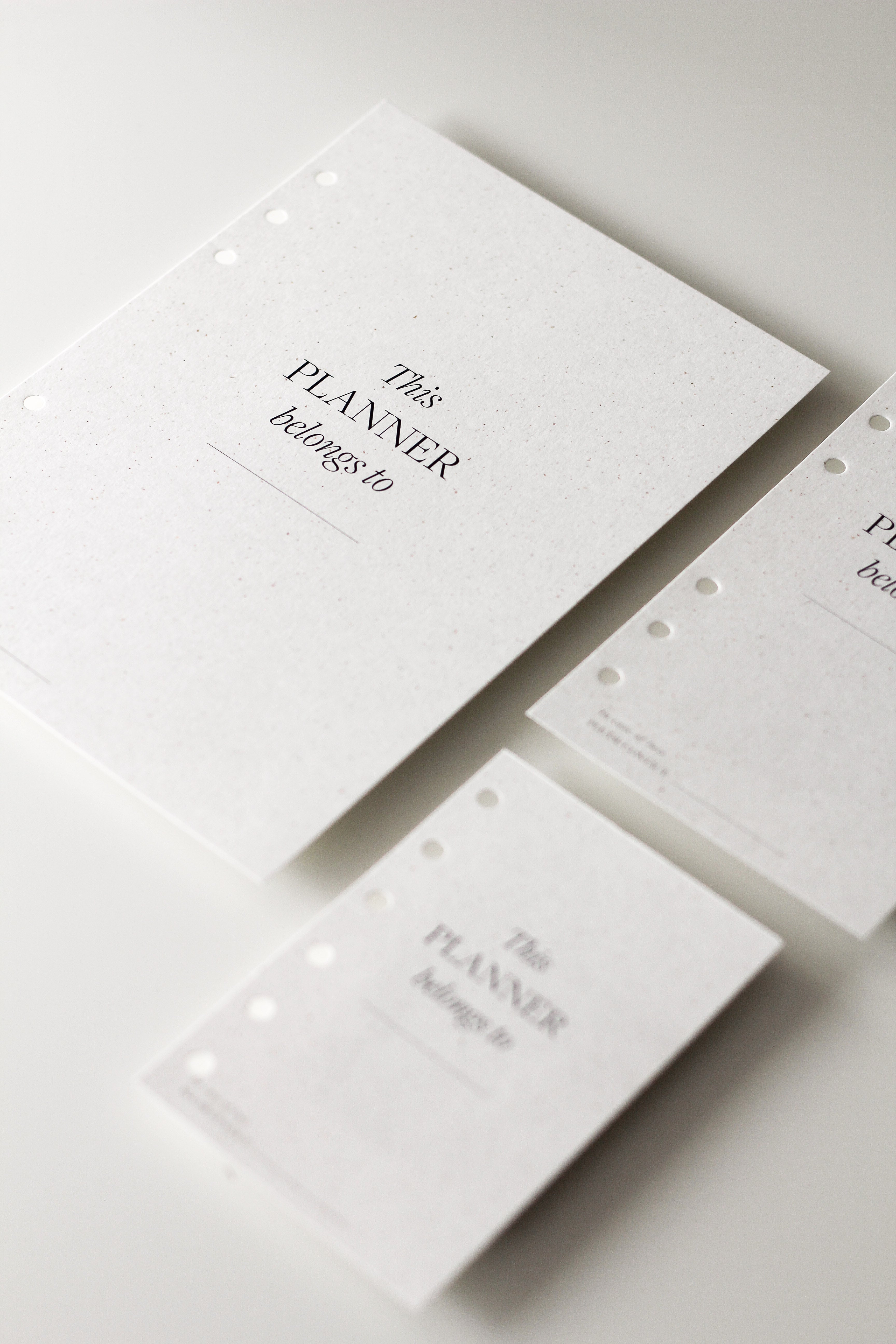 filofax planner dashboard