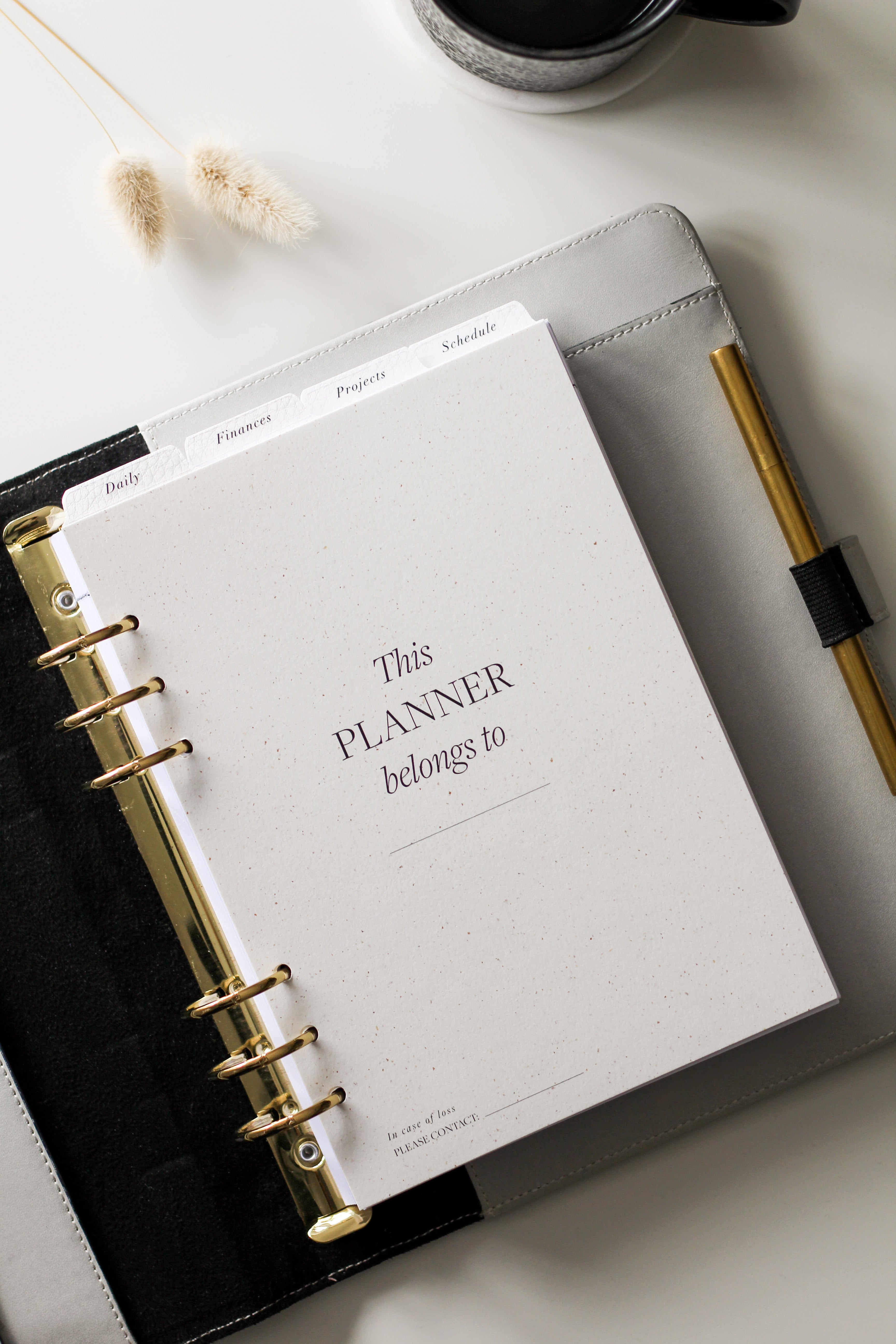 planner dashboard a5