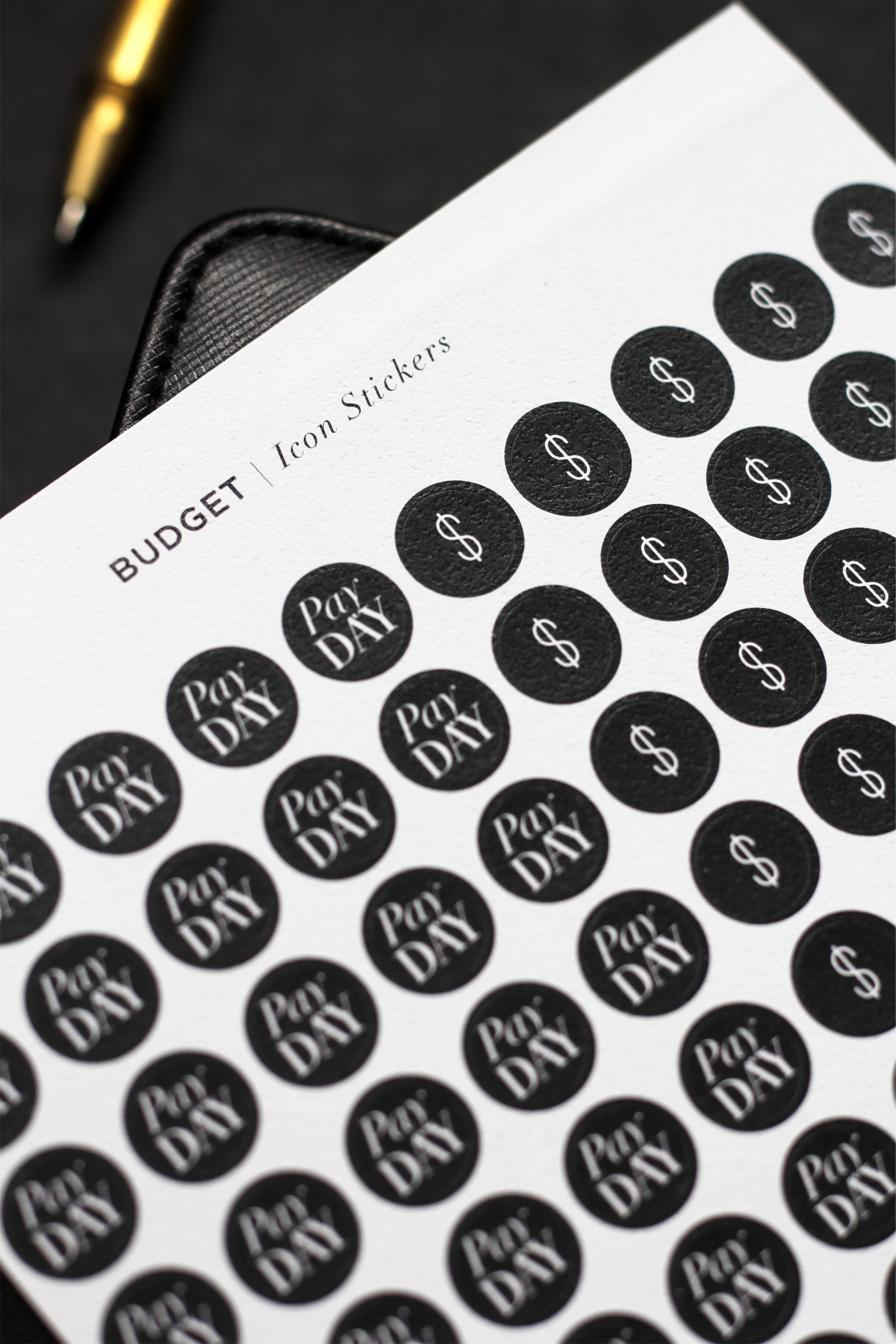 chic planner stickers