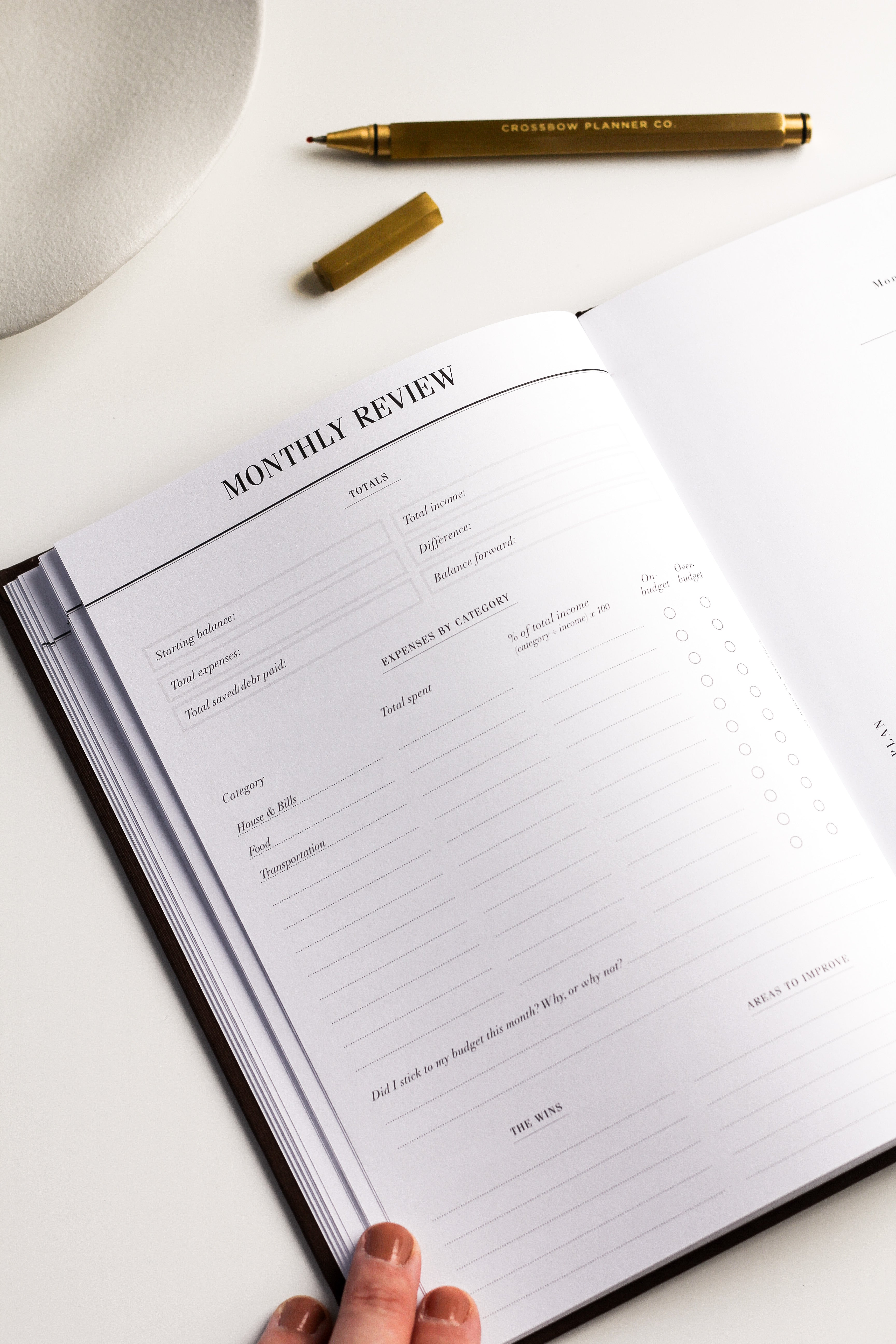 budgeting book monthly review