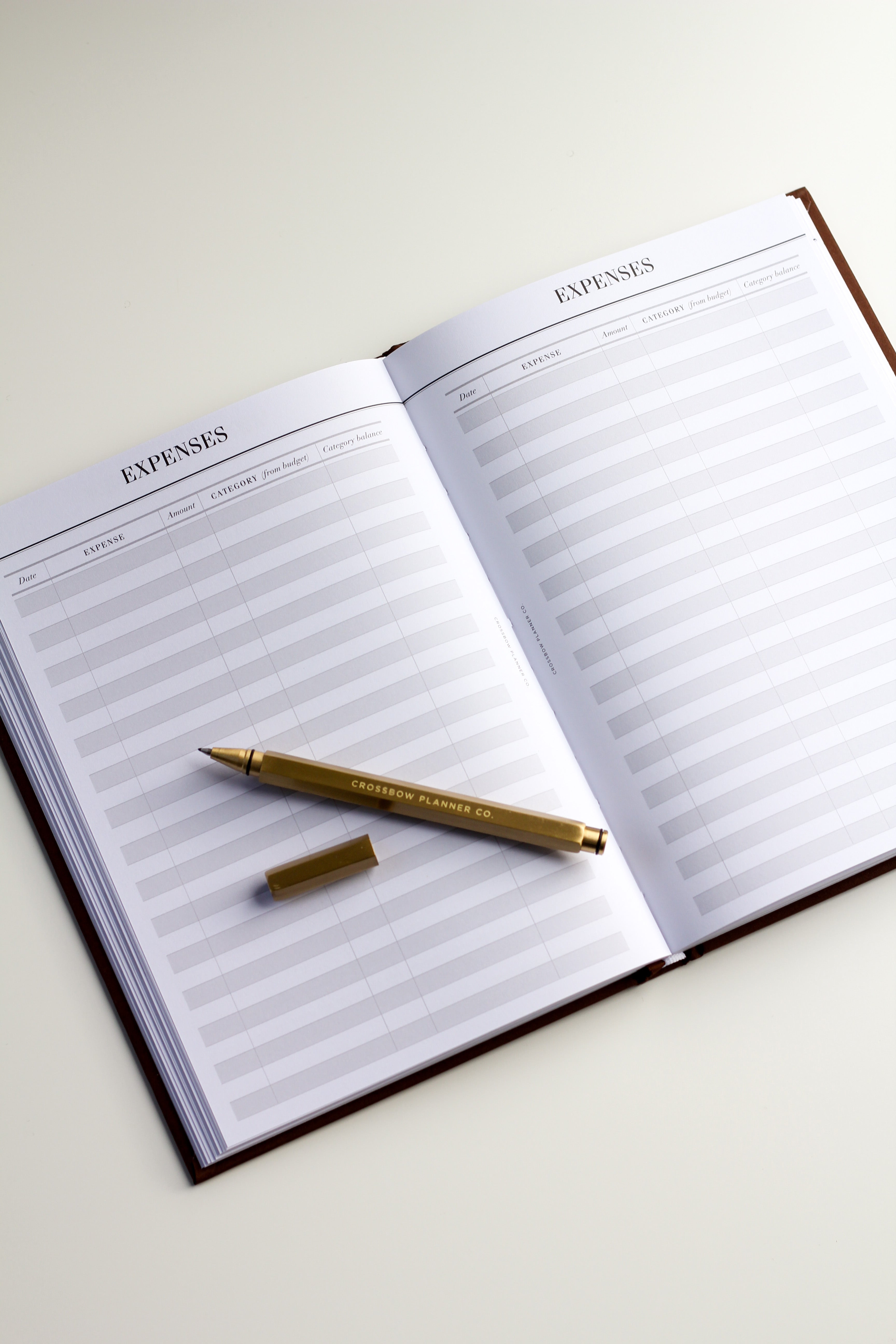 budget notebook