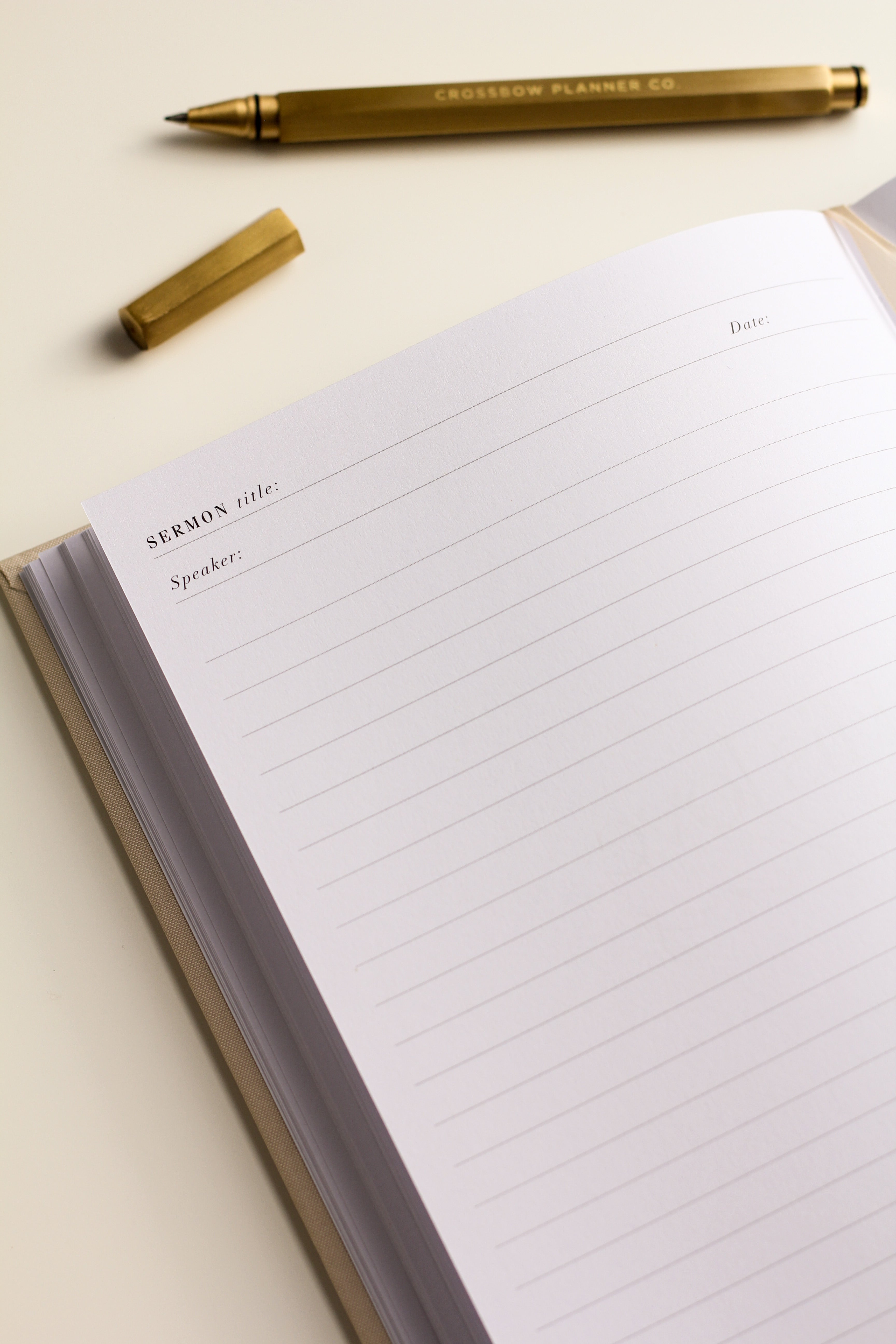sermon notebook