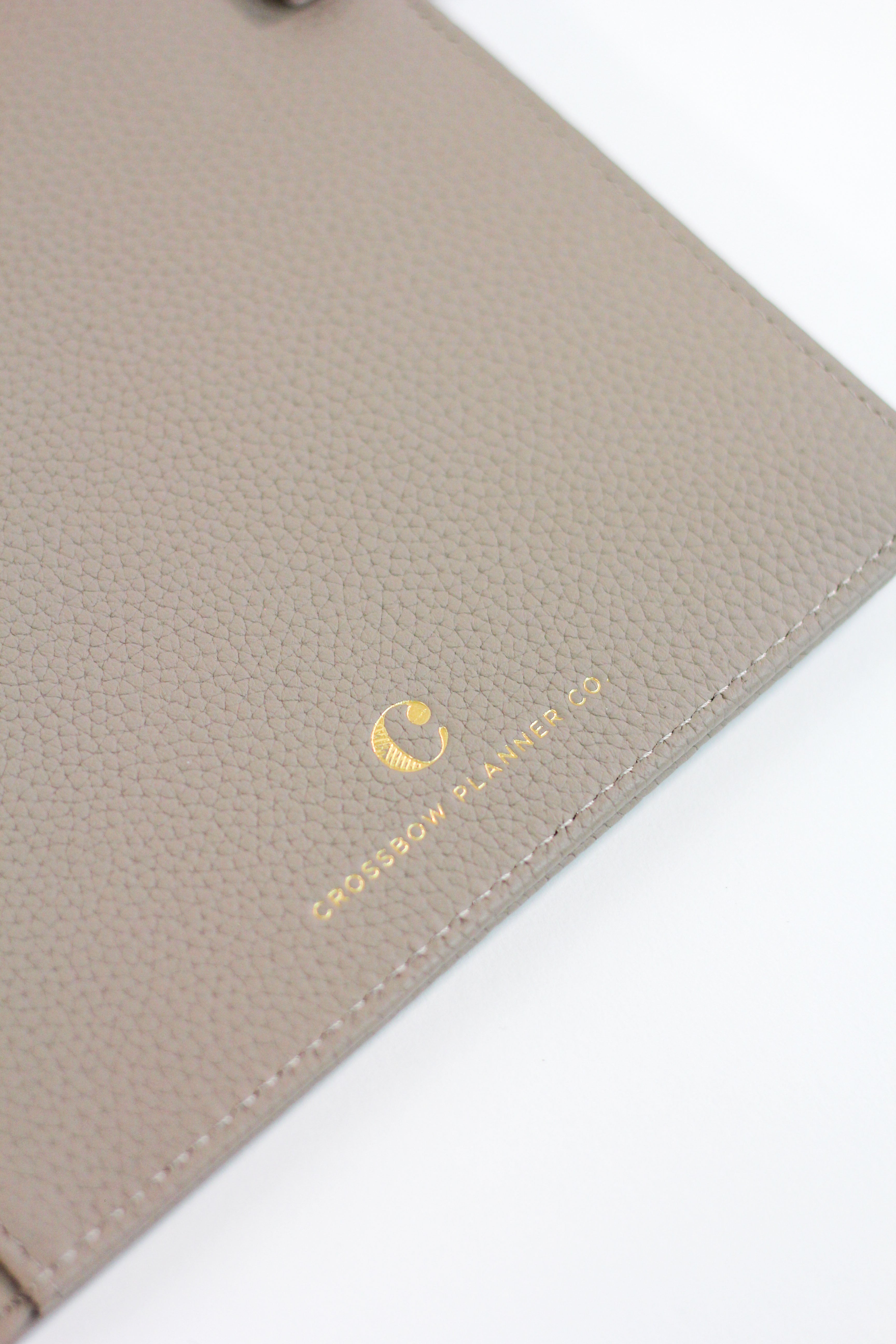 luxe leather planner