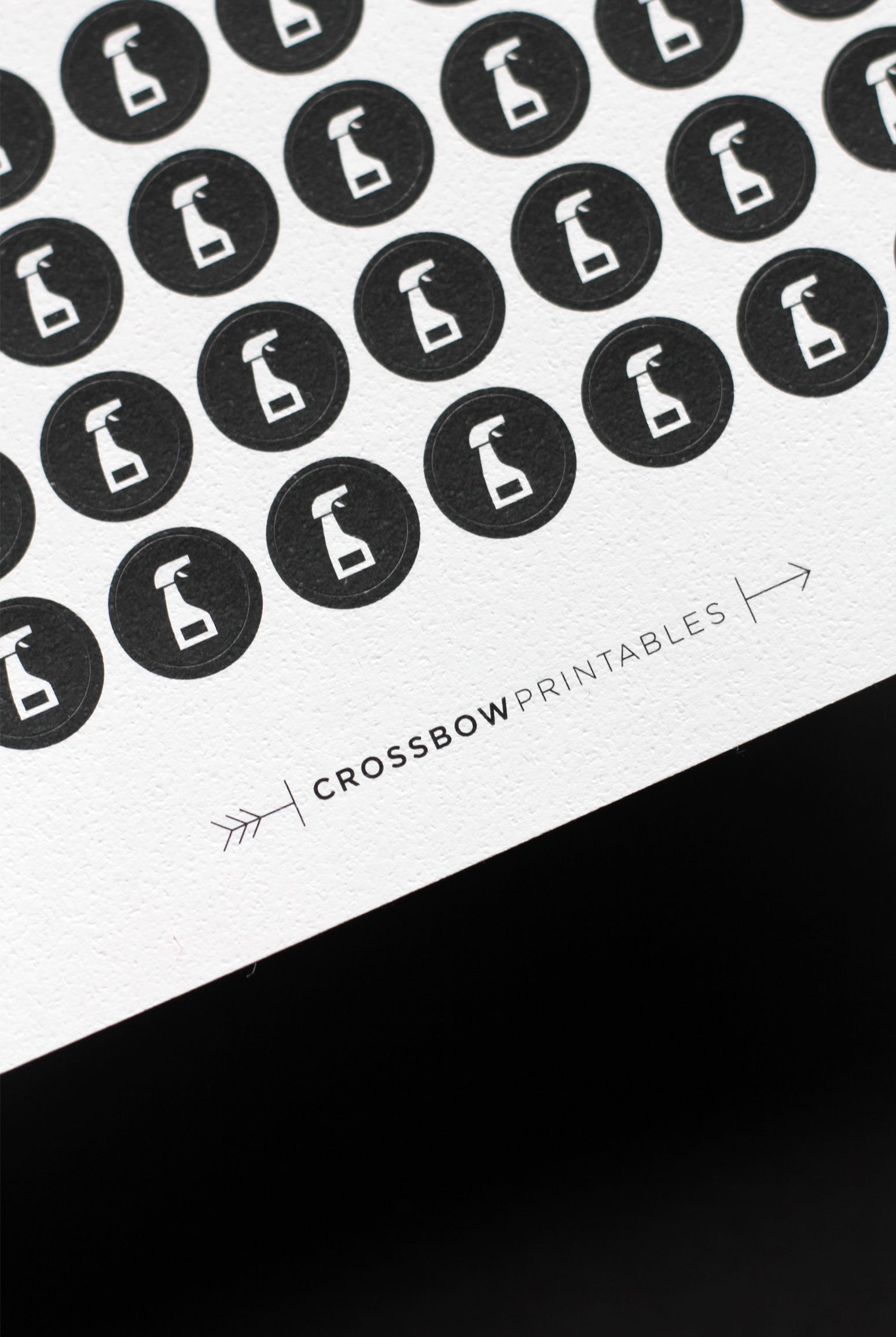 crossbow printables planner stickers