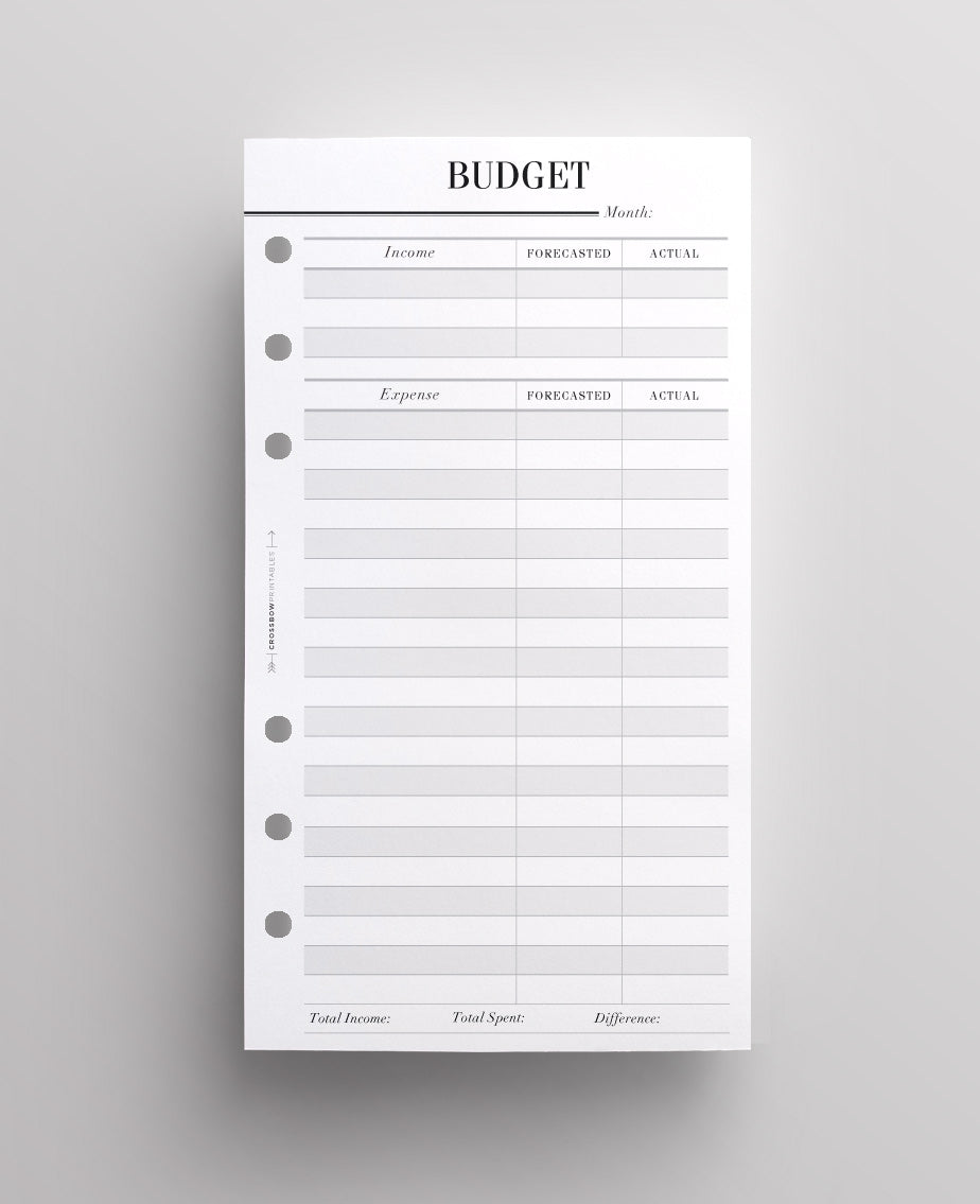 budget planner