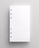 blank personal size paper
