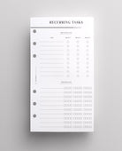 printed personal planner inserts