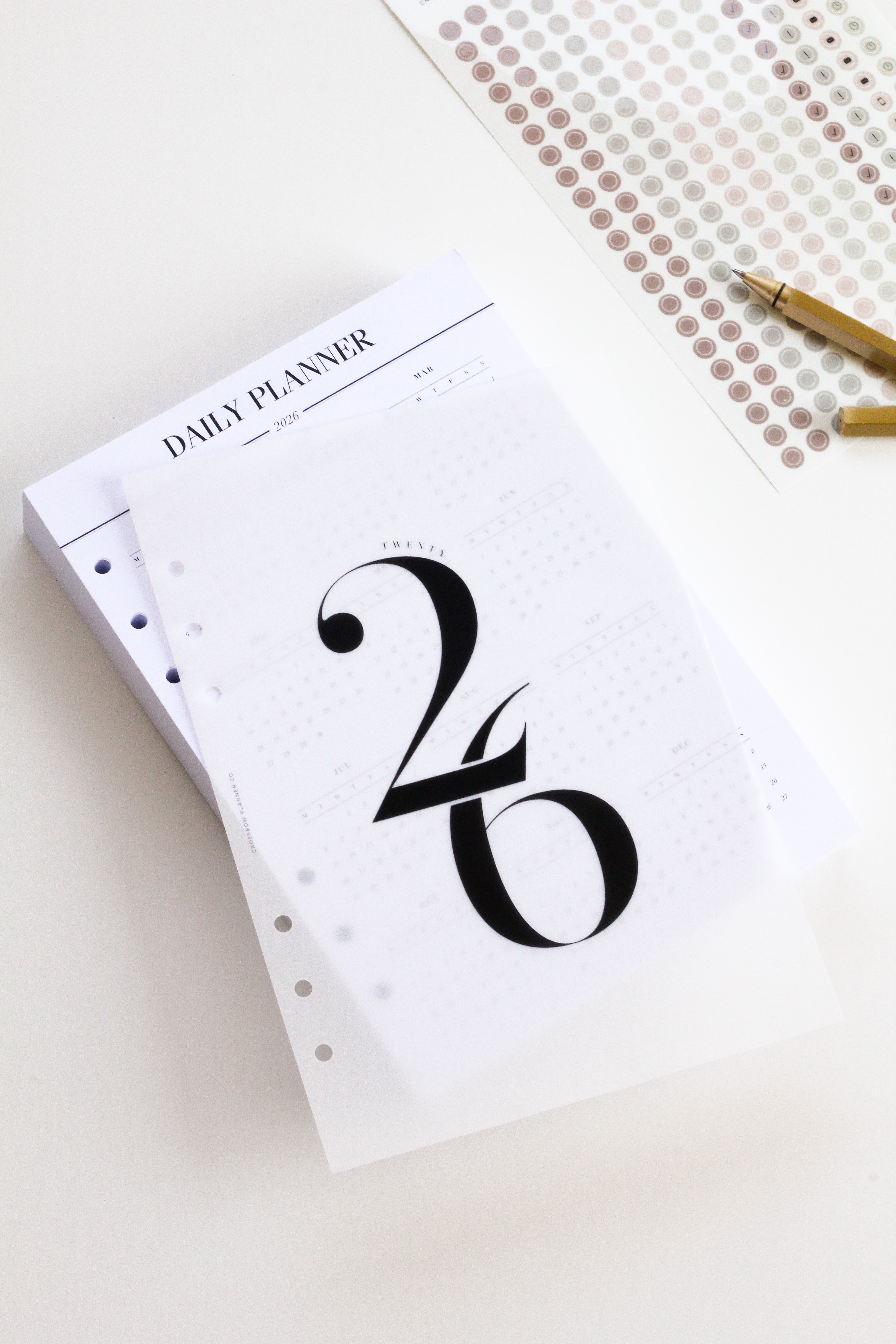 filofax daily refill 2026