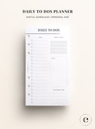 personal printable inserts daily