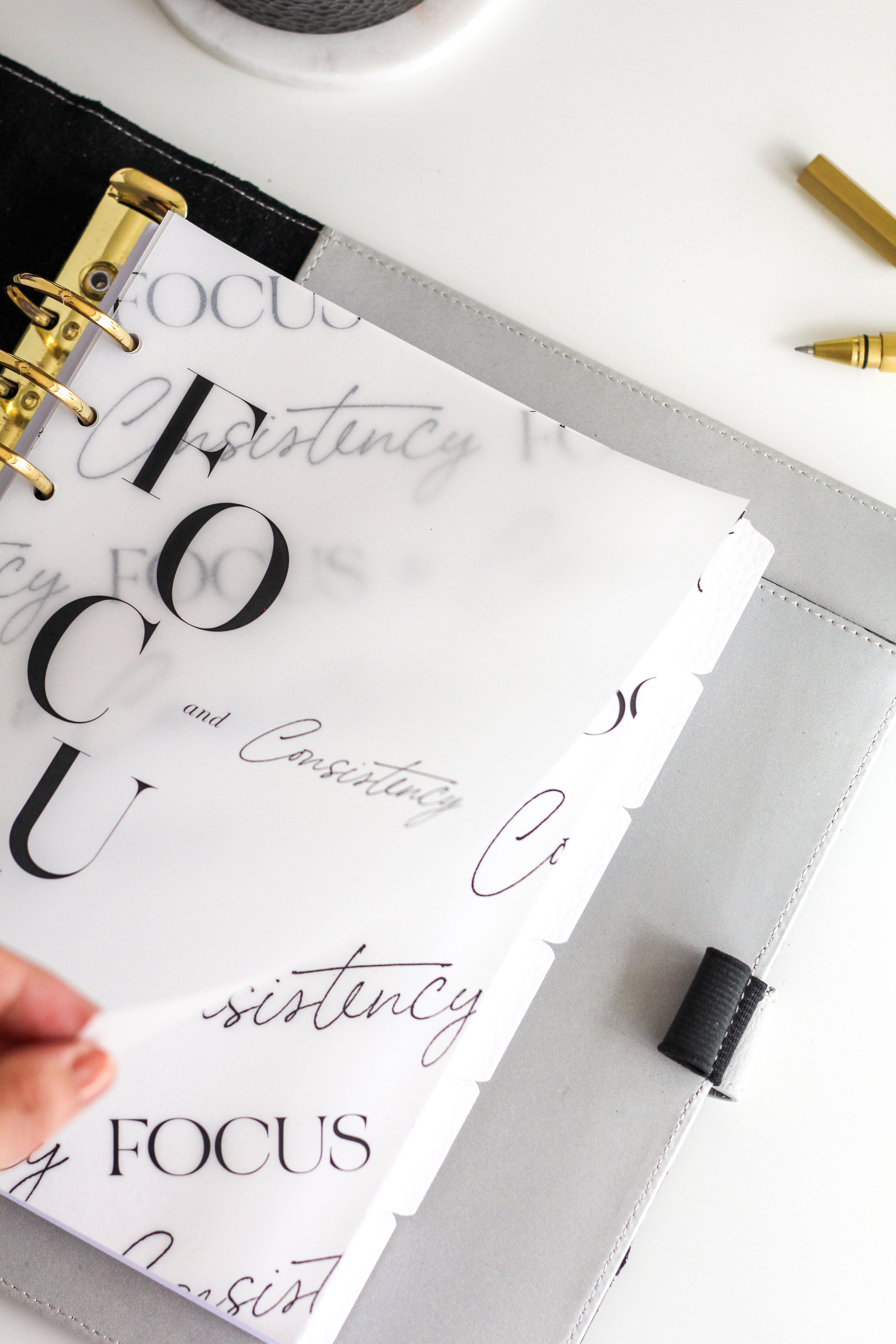 aesthetic planner dashboard