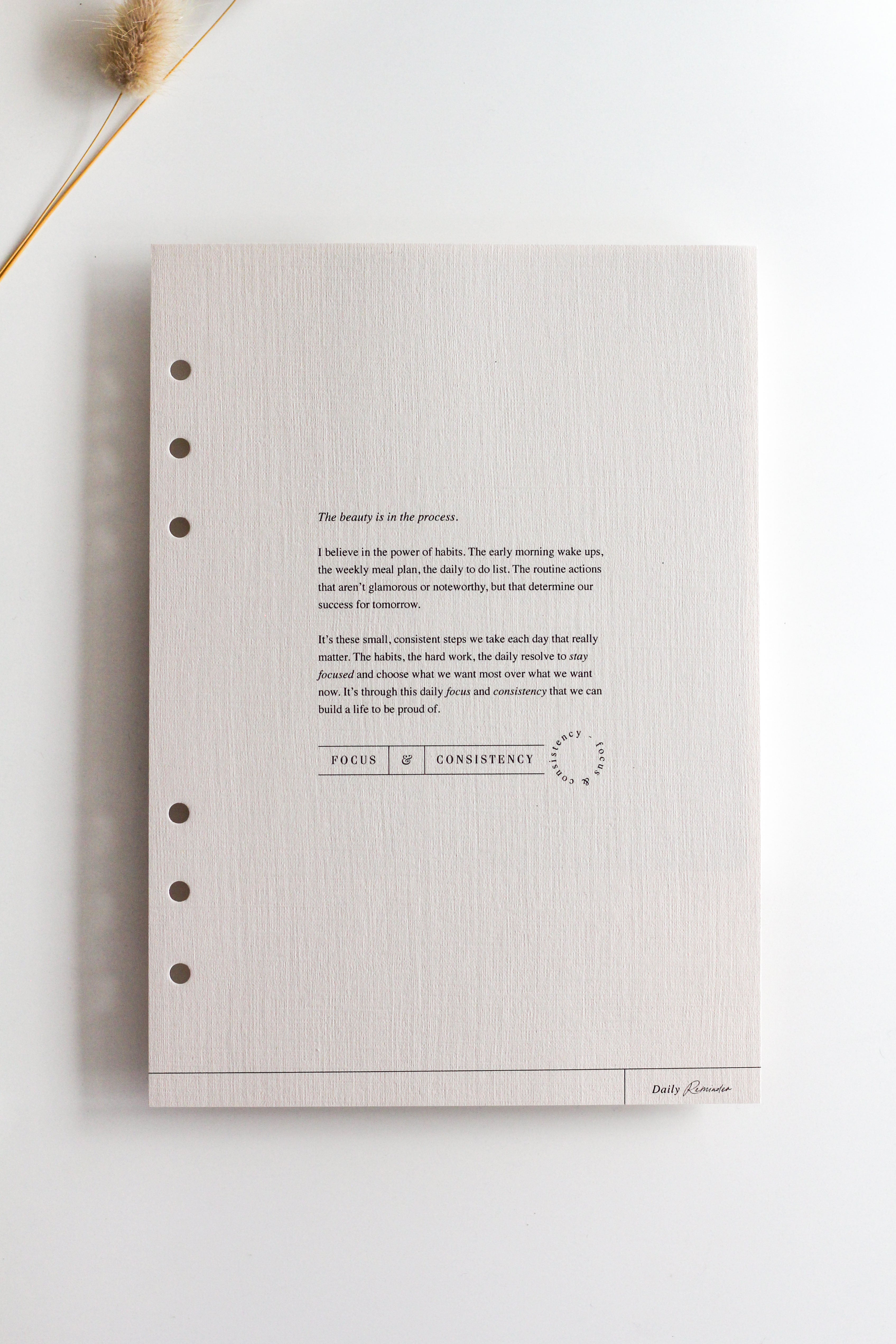 textured planner dashboard