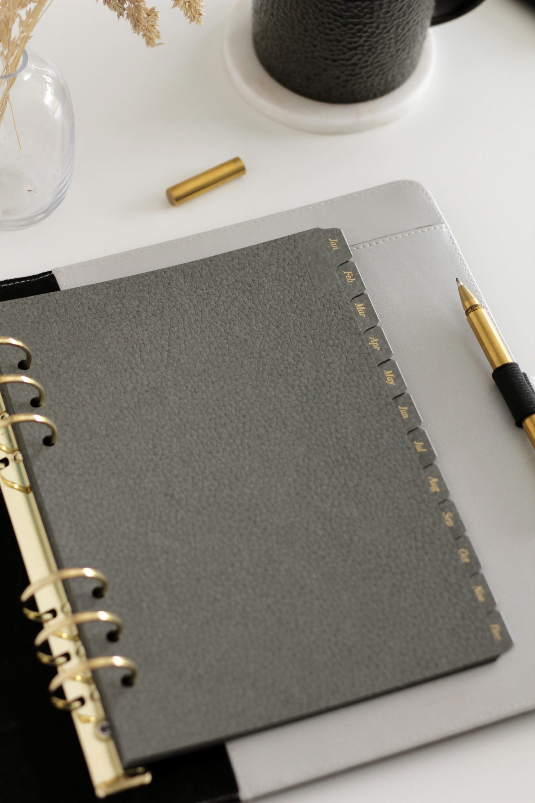 A5 monthly dividers filofax