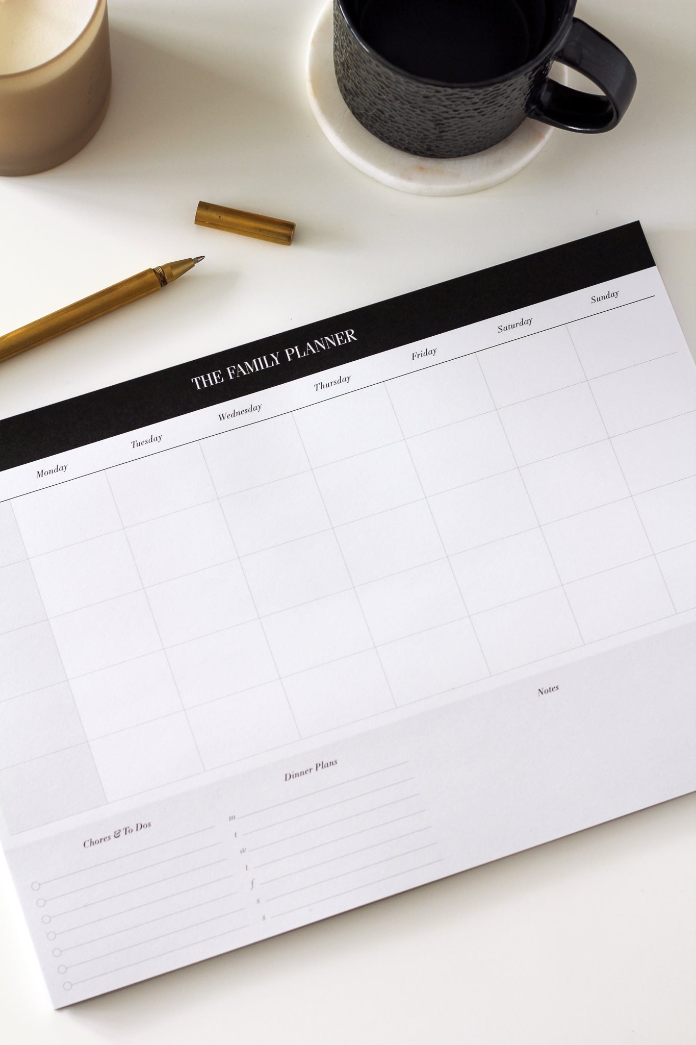 weekly family planner