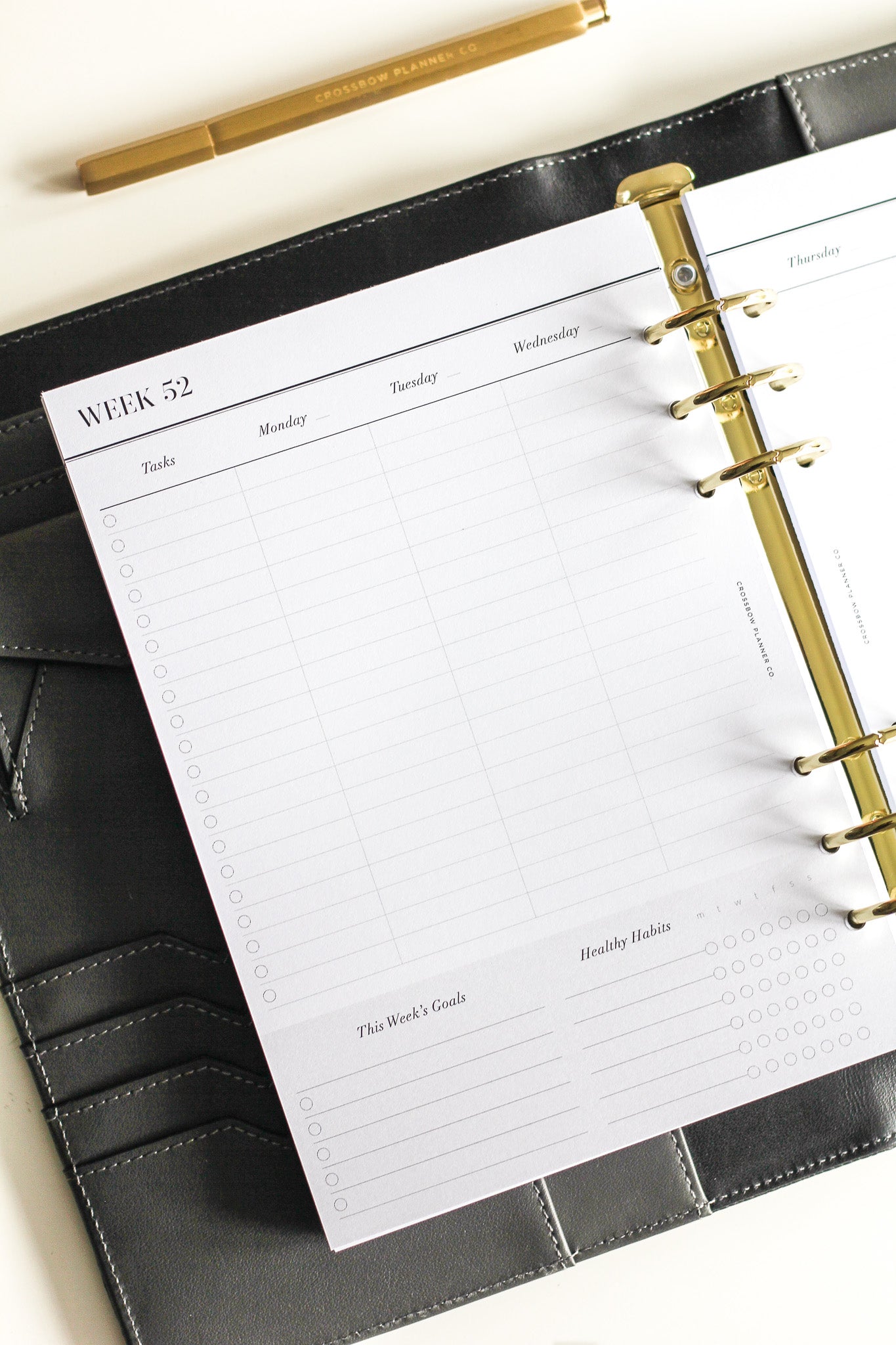 weekly planner starter kit