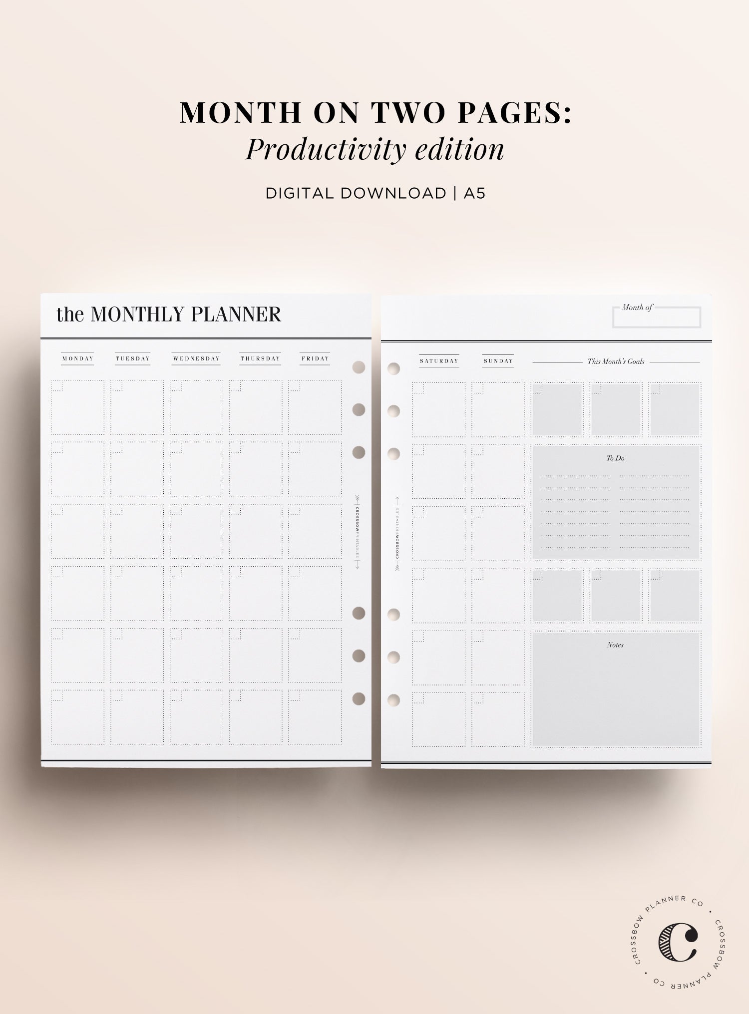 printable a5 calendar inserts