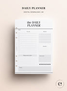 Daily Planner A5 Printable