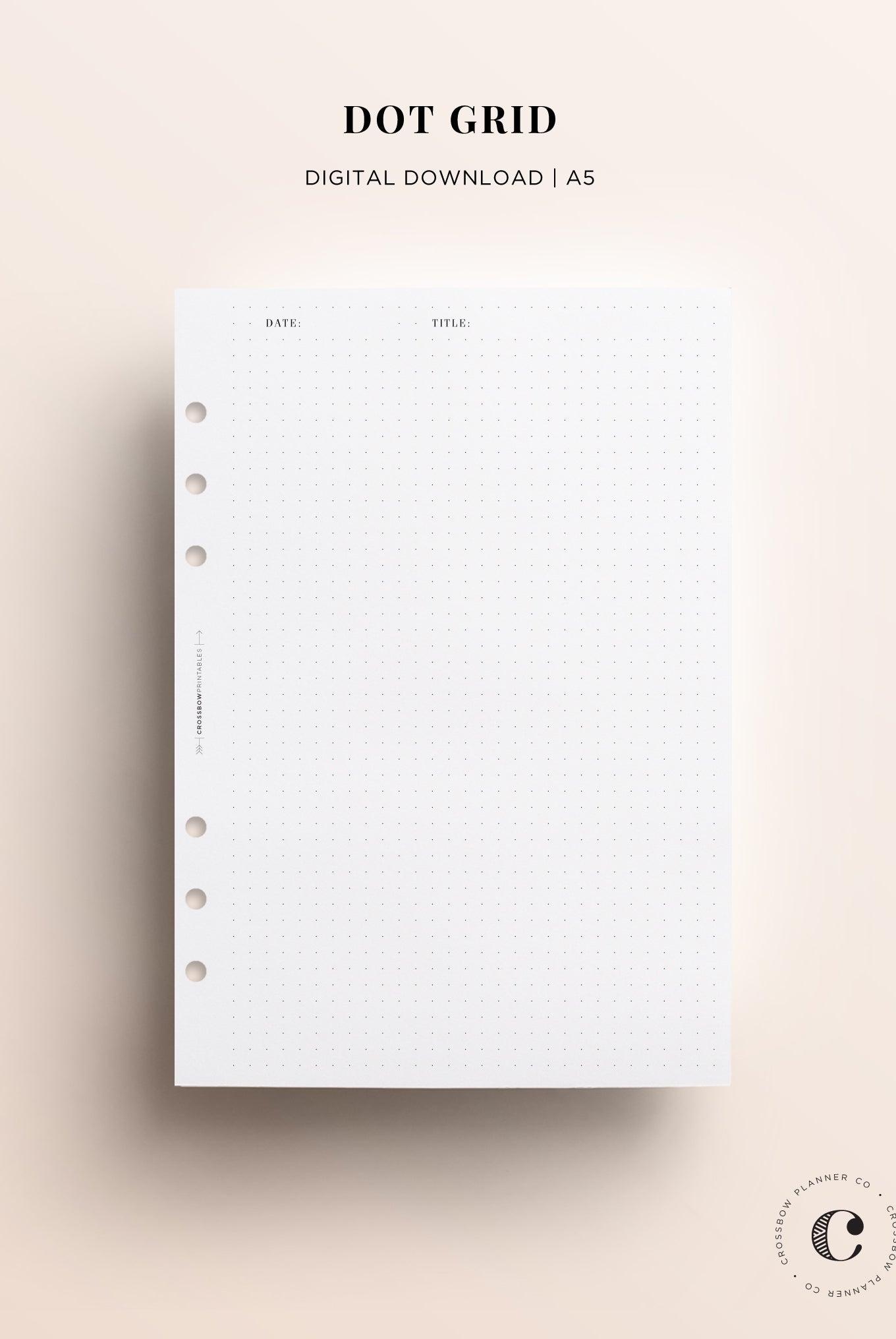 printable a5 planner pages