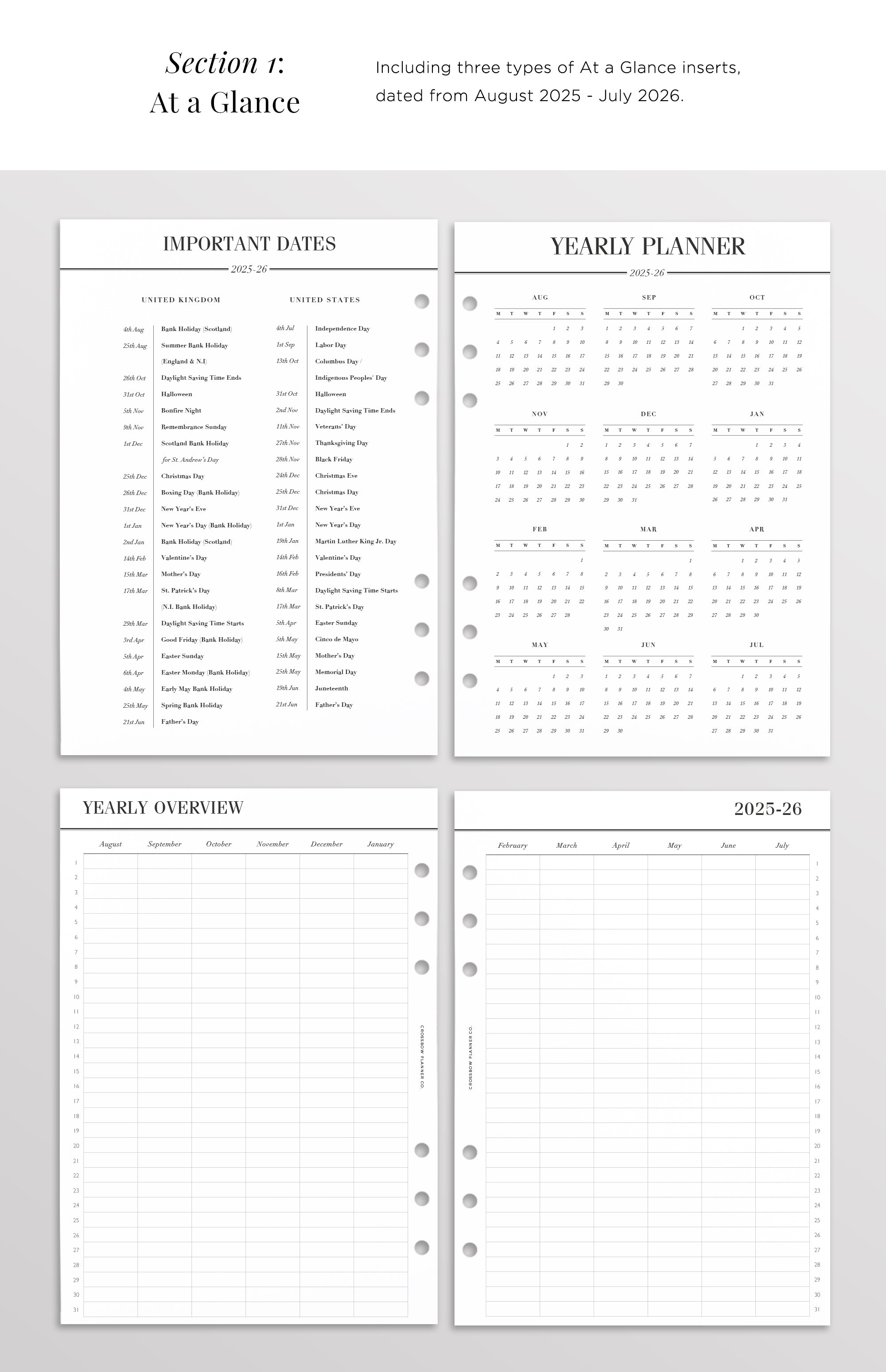 academic calendar 25-26