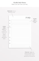 a5 day per page 2026 refill
