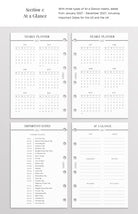 filofax pocket size inserts 2027