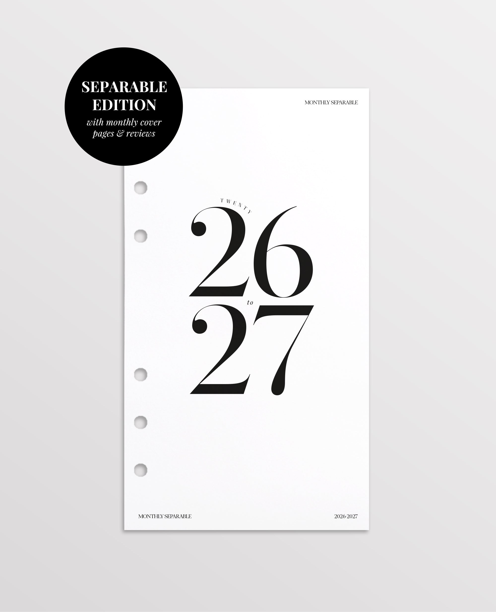 filofax personal refill 2026-2027