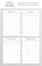 academic planner refill