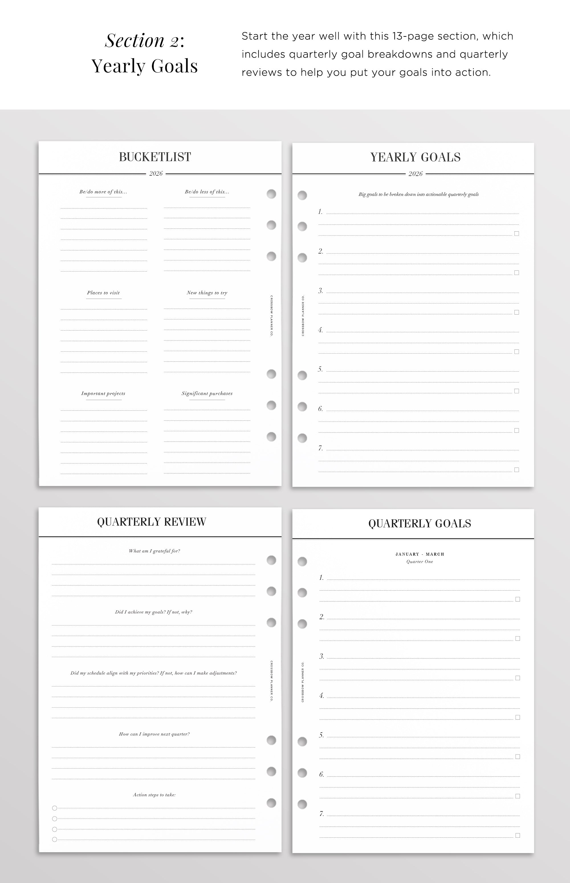 2026 refills for filofax
