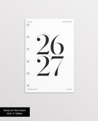 pocket size weekly refill 2026-2027