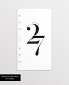 2027 monthly planner refill personal