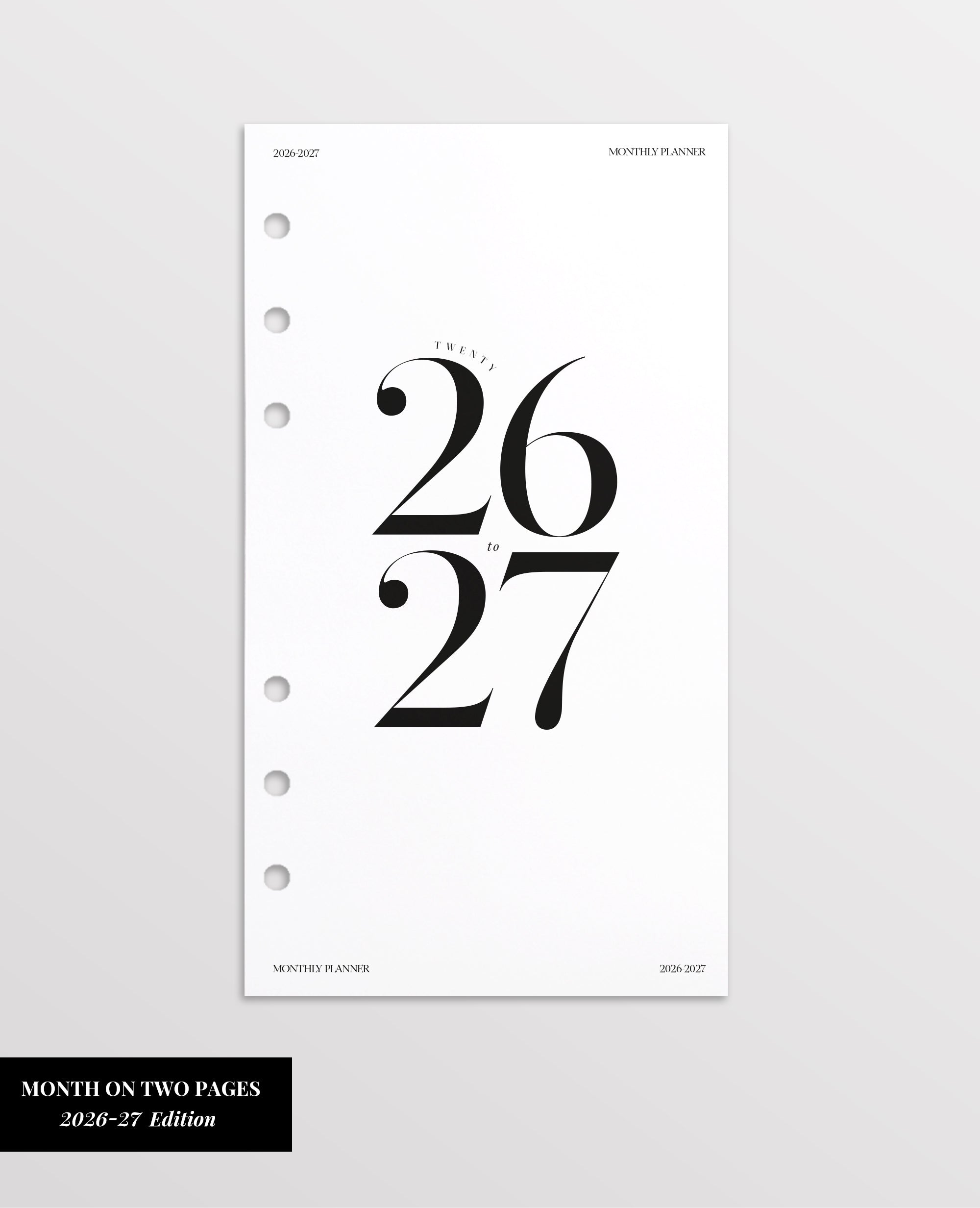 Louis Vuitton Medium Agenda refill 2026-2027