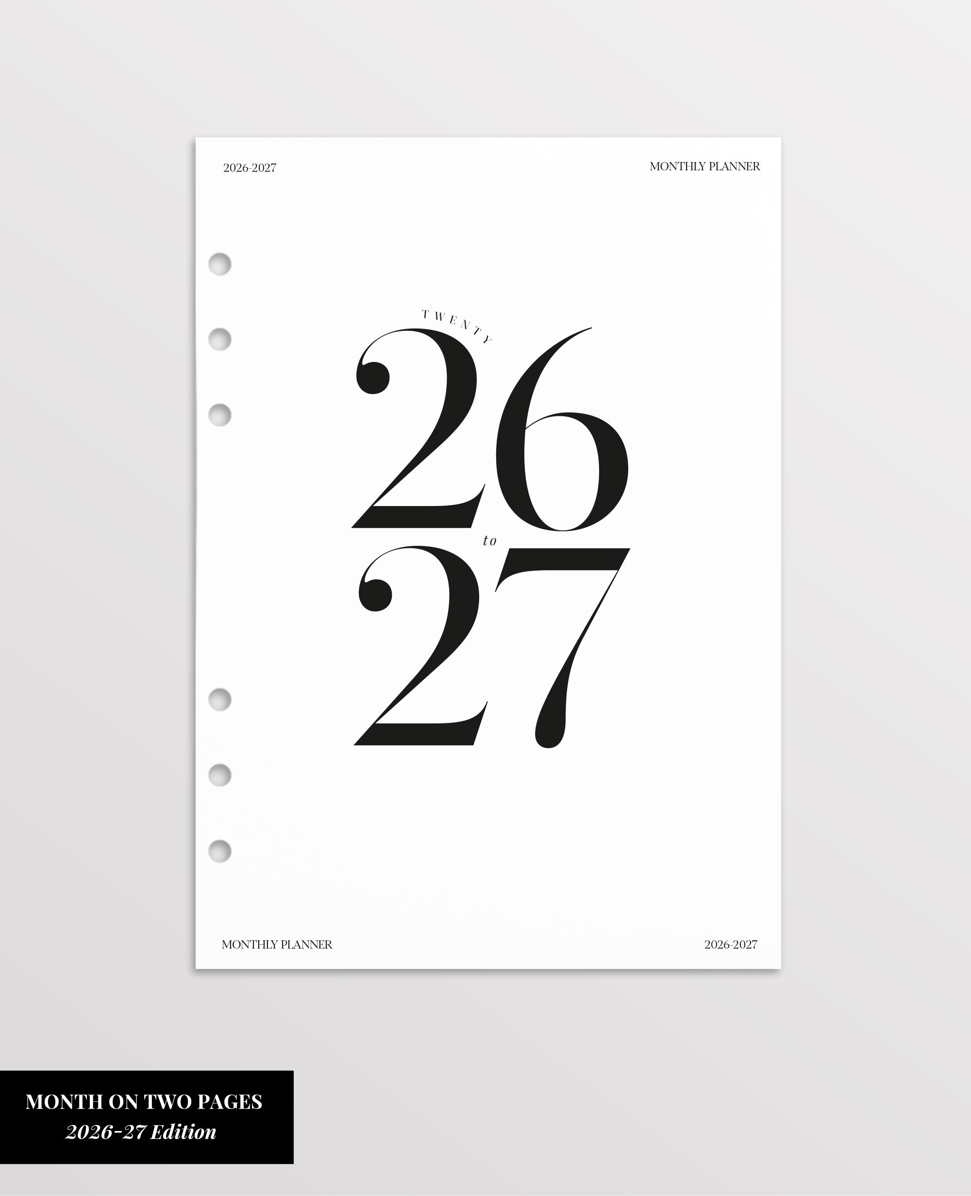 Louis Vuitton large agenda refill 2026 - 2027
