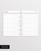 2026 pocket monthly inserts