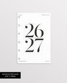 Louis Vuitton Small Agenda refill 2026 -2027