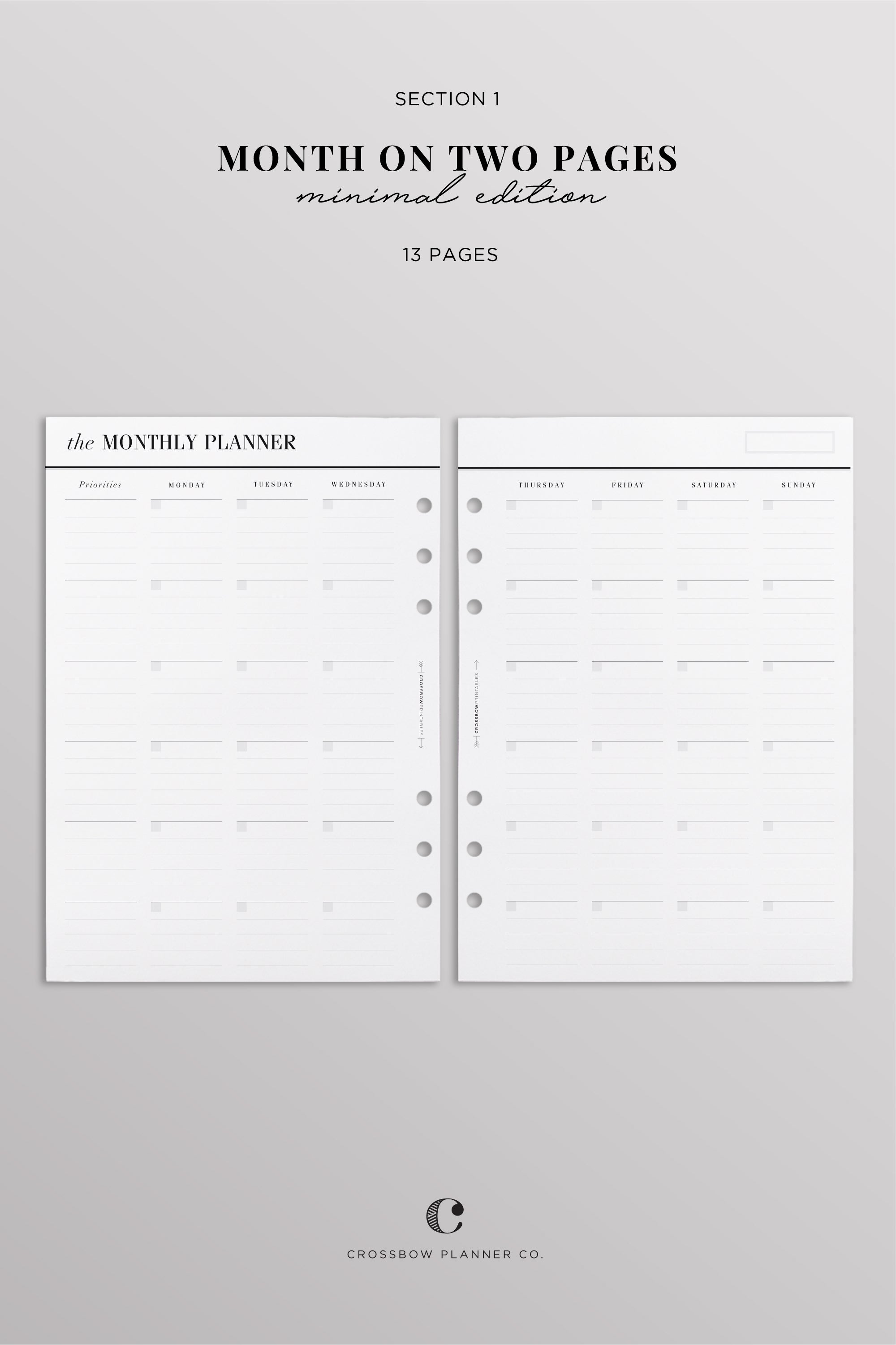 planner starter set