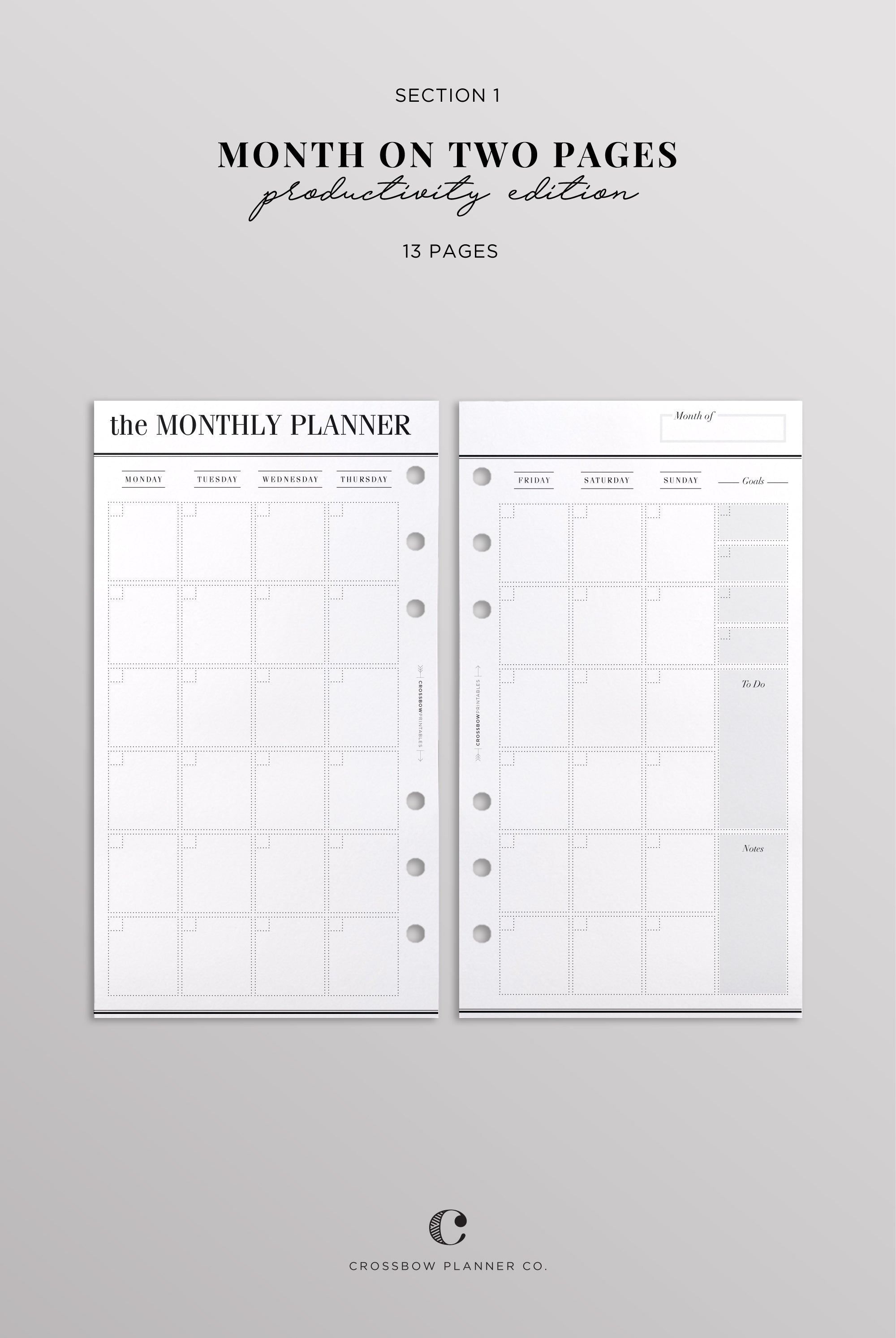personal planner inserts kit