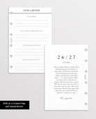 pocket planner refills