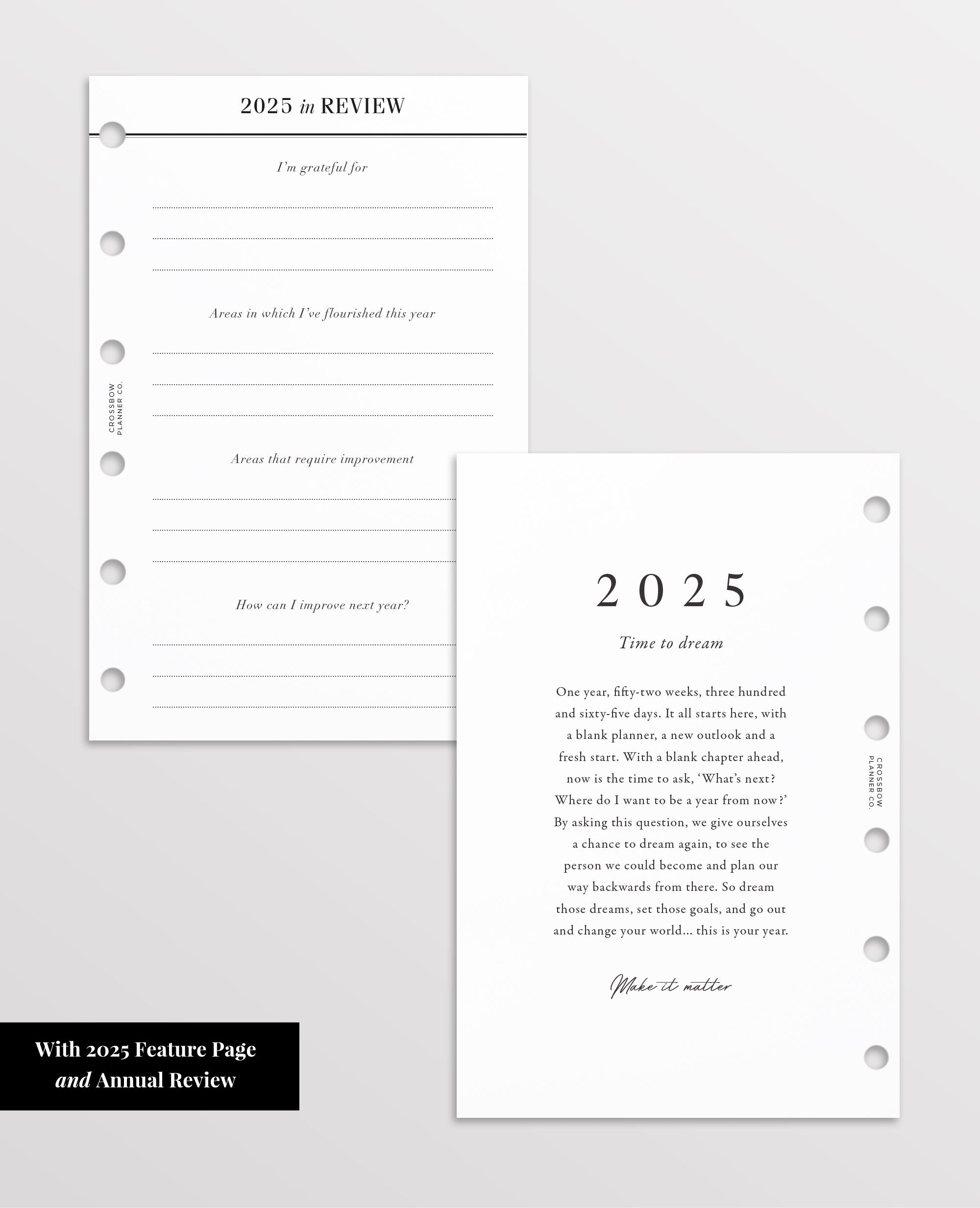 dated pocket inserts 2025