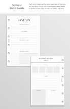 monthly overview pocket size 2027