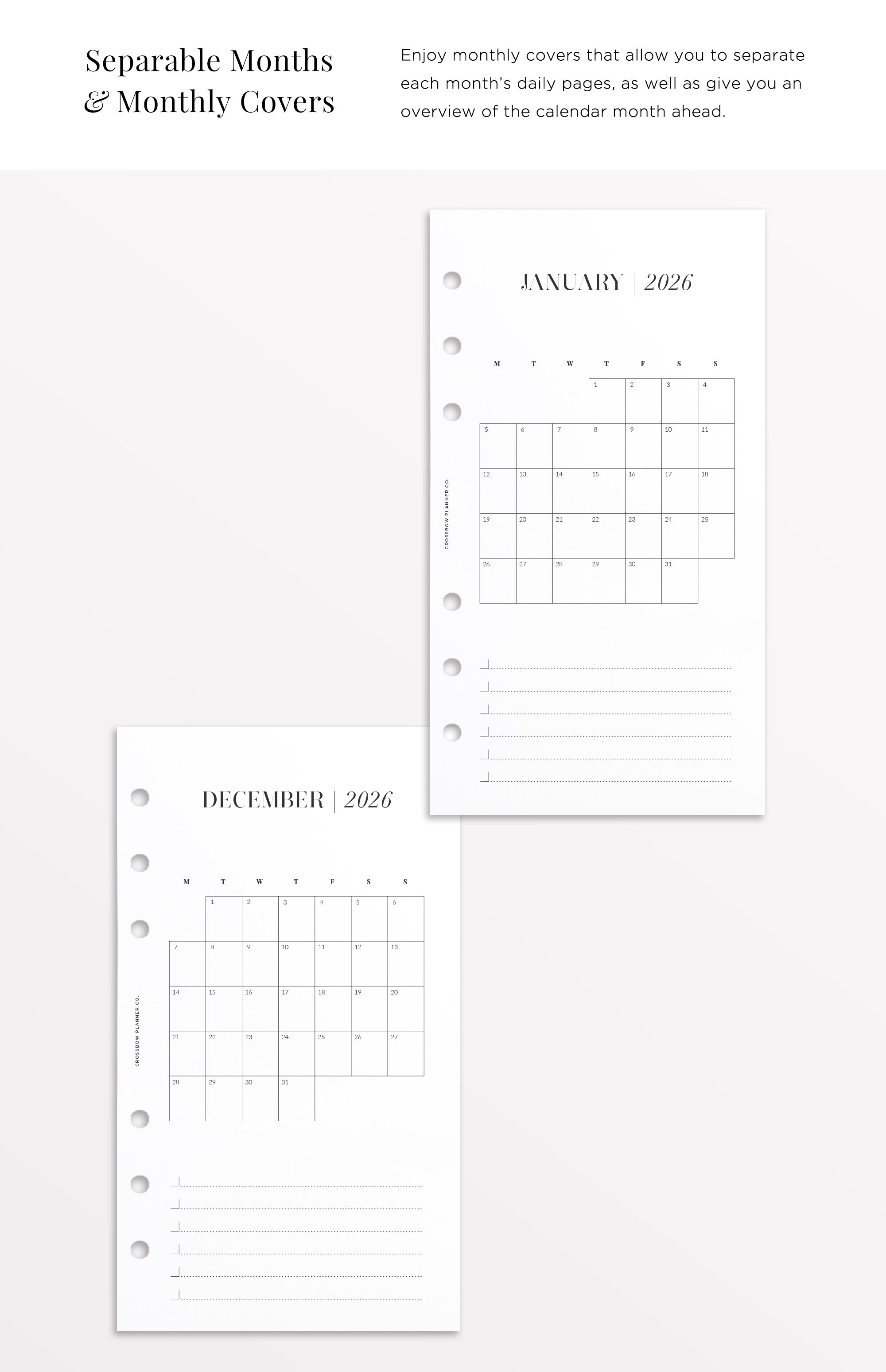 2026 daily Filofax refill uk
