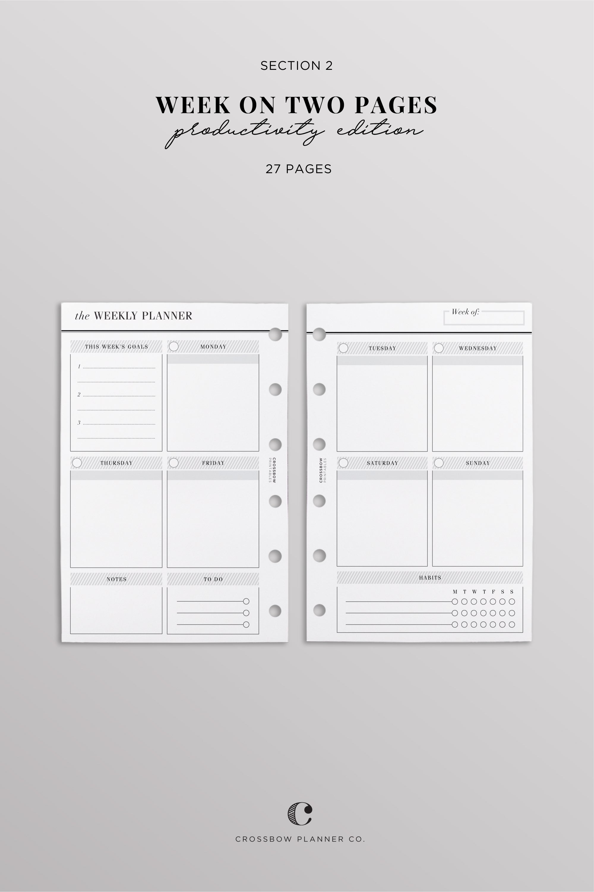 pocket planner starter kit