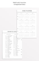 filofax daily refill 2026