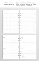 academic planner refill 2025-26
